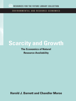 cover image of Scarcity and Growth
